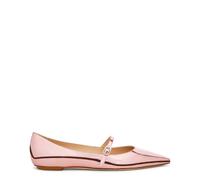 Stuart Weitzman - Emilia Mary Jane Flat - Femme - Chaussures - Rose - Taille: 37 EU
