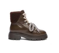 Stuart Weitzman, Femme, Chaussures, Brun, Taille: 41 EU Hudson Lite Lace-Up Bootie