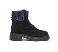 Stuart Weitzman, Femme, Chaussures, Noir, Taille: 41 EU Hudson Lite Bootie à Lacets
