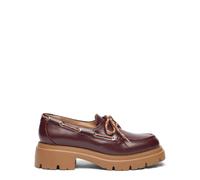 Stuart Weitzman - Hudson Moccasin - Femme - Chaussures - Rouge - Taille: 40 EU