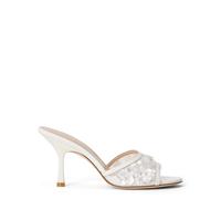 Stuart Weitzman - Montrose Slide 85 - Femme - Chaussures - Blanc - Taille: 38 1/2 EU