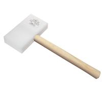 Stubai 278503 Maillet PVC rectangulaire, Blanc/Beige, 145 x 75 x 35 mm