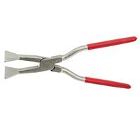 Stubai 282851NR Pince à Dresser Nirolook Droite/Encastrée, Noir/rouge, 80 mm