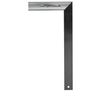 Stubai 343040 Équerre de menuisiers graduée des deux côtés, Beige/Argent, 400 x 200 mm