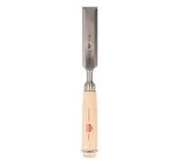 Stubai 357503 Ciseau de menuisier avec manche en bois, Argent/beige, 40 mm