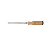 Stubai 360001 Gouge avec manche en bois, Argent/beige, 6 mm