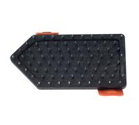 Stubai 440311 Grattoir pour enduit noble, forme pointue 185X90 mm, pour structurer et rendre rugueuse la surface lisse
