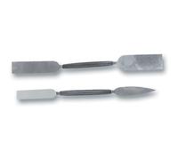 Stubai 454001 Fer á stucateur feuille carrée/carrée, Argent/Noir, 12/15 mm