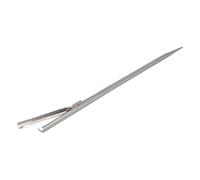 STUBAI Aiguille à picorer 20 cm - aiguille robuste pour piquer la viande - en acier inoxydable - pour rôtir, griller et fumer - durable & résistant au lave-vaisselle - Made in Austria