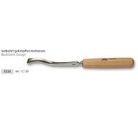 STUBAI Ciseau à bois long poli forme 38 20 mm