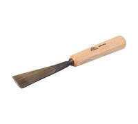 STUBAI Ciseau à bois série 52 - Forme 6 | Ciseau à bois droit - 35 mm, avec manche en bois, pour les travaux de figurines, pour le travail précis du bois, outil de haute qualité pour menuisiers ébénis