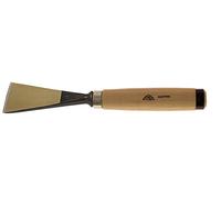 STUBAI Ciseau à bois série 52 - forme 63 | Couteau suisse forme B 50 mm, avec manche en bois, pour dégrossir, entailler et sculpter en relief, pour surfaces lisses, pour travailler le bois avec précis
