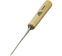 STUBAI Ciseau à bois série 52 - forme 71 | aiguisé d'un côté 4 mm, avec manche en bois, pour surfaces lisses, pour dégrossir, sculpter des entailles et des reliefs, pour travailler le bois avec précis