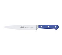 STUBAI couteau de chef forgé, forme étroite, longueur de lame : 210 mm, bleu