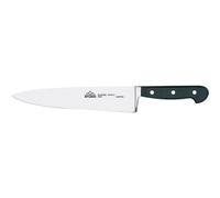 STUBAI couteau de chef forgé, forme large, longueur de lame : 200 mm, noir