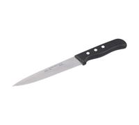 STUBAI couteau de cuisine de haute qualité avec pointe centrale | 160 mm | couteau de chef Tirol en acier inoxydable pour couper la viande, les légumes, les fruits et les aliments, inoxydable, lavable
