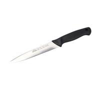 STUBAI couteau de cuisine de haute qualité avec pointe moyenne | 160 mm | couteau de ménage Lady Line en acier inoxydable pour couper la viande, les légumes, les fruits & les aliments, inoxydable, rés