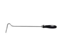 STUBAI Crochet en acier à étrier 400 mm | Acier forgé | Manche laqué | Crochet de puisage professionnel pour travaux de crépissage et de masticage, travaux de béton