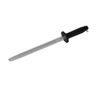 STUBAI Fusil de boucher | Fusil à aiguiser 240 mm | Fusil en acier de qualité supérieure pour affûter les couteaux et les lames | Fusil en acier inoxydable, résistant au lave-vaisselle