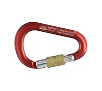 Stubai HMS Pro Carabine d'escalade Rouge