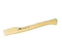 STUBAI Manche de rechange pour hachette de cuisine 6722 - Manche incurvé de 360 mm en bois de hêtre - Forme ergonomique, robuste et durable - Adapté aux têtes de hachette jusqu'à 600 g - Manche en boi