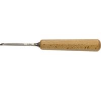 Stubai Micro-couteau droit 16 mm avec manche pour sculpteur - Couteau pour linogravure et sculpture sur bois de haute qualité, affûté d'un côté, pour travaux de sculpture fins - Modèle 580716SG