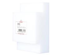 Stubai 278801 Pièce à plier PE 25/35 mm 130 x 95 x 50 Blanc