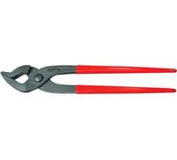 STUBAI Pince à gouttières droite, avec métier inséré 15mm - 282701 | Idéale pour enfoncer les crochets de gouttière avec pointe trempée par induction et poignée ergonomique.