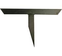 STUBAI Pont de couvreur en ardoise droit 330 mm