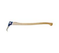 STUBAI Sappie forme sous-terre avec denture | 1200 g poids de la tête | Sappie avec manche en frêne | matricé, pointe trempée, aiguisée, polie | pour tirer et déplacer des pièces de bois