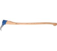 STUBAI Sappie forme Unterländer | 900 g poids de la tête | Sappie avec manche en frêne | forgé dans la matrice, pointe trempée, aiguisée, polie | pour tirer et déplacer des morceaux de bois