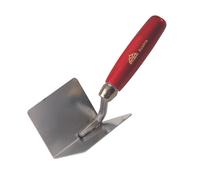 STUBAI Truelle d'angle intérieur inox rouge.met 80x60x60