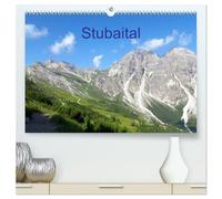 Stubaital (hochwertiger Premium Wandkalender 2026 DIN A2 quer), Kunstdruck in Hochglanz: Berge, Alpenblumen, Wanderungen im sommerlichen Stubaital