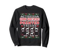 Stubborn German Shorthaired Pointer Tricks Dog Ugly Sweater Sweatshirt
