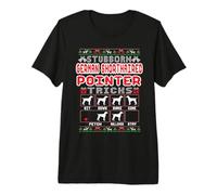 Stubborn German Shorthaired Pointer Tricks Dog Ugly Sweater T-Shirt Haut de Gamme