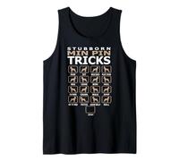Stubborn Min Pin Funny Tricks T-Shirt Cadeau pour Les Amoureux des Animaux Débardeur