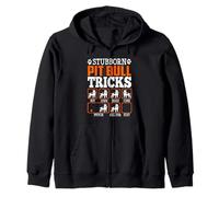 Stubborn Pit Bull Dog Tricks Funny Puppy Dogs Lover Sweat à Capuche