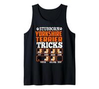 Stubborn Yorkshire Terrier Dog Tricks Funny Puppy Dogs Lover Débardeur