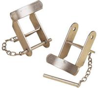 Stubbs BSJA Support de saut et pin (2 pièces) BZ1464 (taille unique) (Argent)