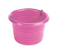 Stubbs Jumbo Seau eau/nourriture avec poignée TL2867 (25 litres) (Rose)