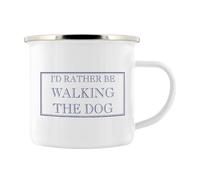 Stubbs Mugs Mug émaillé I'd Rather Be Walking The Dog