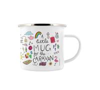 Stubbs Mugs Tasse en émail « A Little Mug for The Caravan »