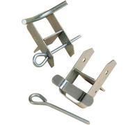 Stubbs Support de saut et pin BZ161 (taille unique) (Argent)