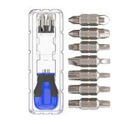 Stubby Ratcheting Screwdriver, Portable Multi Bit Repair Tool, 15 In 1 Hand Tool with Compact Design, Alloy Steel Maintenance Gear Featuring Interchangeable Bits, Screwdriver Set