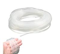 Stubotar Tube en Silicone 10M, 1.6mm ID x 3.2mm OD, Tube en silicone transparent, flexible et résistant aux hautes températures, de qualité alimentaire
