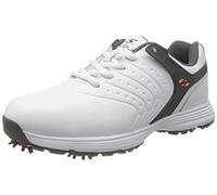 Stuburt Golf Hommes Evolve II Tour cloutŽ en Cuir - Blanc - UK 10.5