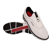 Stuburt Homme Evolve Classic Full Leather Waterproof Comfort Chaussures de Pluie, Blanc, 46.5 EU