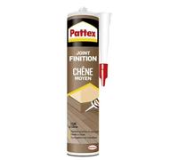 Stuc élastique pour joints en chêne clair, pour plinthes, cadres et joints de dilatation en intérieur (1 x 280 ml)