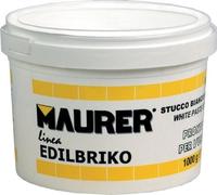 Stuc en pâte 5 kg Maurer pour enduire sur mur, bois et surfaces ton pierre