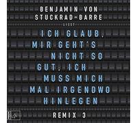 Stuckrad-Barre,Benjamin Von - Ich Glaub',Mir Geht'S Nicht So Gut. [Import]